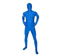 Morphsuit Full Body Costume - Blue, L | Original Bodysuit for Adults & Kids | Super Stretch Suit Great for DIY Party Outfit | Halloween, Cosplay, Fancy Dress | For Men & Women