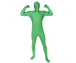 Morphsuit Full Body Costume - Green, XXL | Original Bodysuit for Adults & Kids | Super Stretch Suit Great for DIY Party Outfit | Halloween, Cosplay, Fancy Dress | For Men & Women