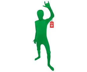 Morphsuit Kids Full Body Costume - Green, M | Original Bodysuit for Children | Super Stretch Suit Great for DIY Party Outfit | Halloween, Cosplay, Fancy Dress | For Boys & Girls