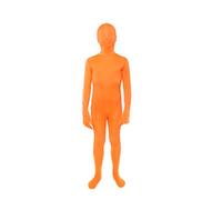 Morphsuit Kids Full Body Costume - Orange, M | Original Bodysuit for Children | Super Stretch Suit Great for DIY Party Outfit | Halloween, Cosplay, Fancy Dress | For Boys & Girls