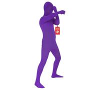 Morphsuit Kids Full Body Costume - Purple, M | Original Bodysuit for Children | Super Stretch Suit Great for DIY Party Outfit | Halloween, Cosplay, Fancy Dress | For Boys & Girls
