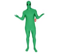 Alien Morphsuit Fancy Dress Costume - size XXLarge - 6”2-6”9 (186cm-206cm)