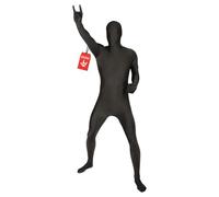 Morphsuits Black Costume Adult, Halloween Costume for Adults, M | The Complete One-piece Bodysuit with an Integrated Zipper Included, Perfect for Halloween, Great for Fancy Dress