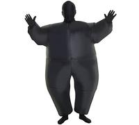 Morphsuits Black Megamorph Inflatable Kids Fancy dress Costume - One Size