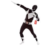 Morphsuits, Black Power Ranger Costume, Halloween Costume, XL
