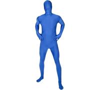 Morphsuits Blue Costume Adult, Halloween Costume for Adults, M | No Logos Or Markings Anywhere on the Fabric Included, Perfect for Halloween, Great for Fancy Dress