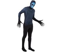 Morphsuits MPEJM Adult Morph Monsters and Urb legends Costume, Eyeless Jack, M