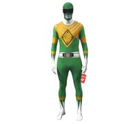 Morphsuits Green Power Ranger Costume Adult, Power Rangers Costume Adult Men, Halloween Costumes Mens, Fancy Dress For Adults, Large