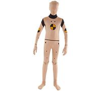 Morphsuits Kids Crash Test Dummy Costume Funny Halloween Outfit for Kids - Unique Crash Dummy Dress-Up Costume, Medium