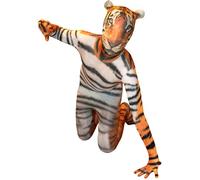 Morphsuits Kids Tiger Costume - Fun Halloween Outfit for Boys and Girls - Morph Suit