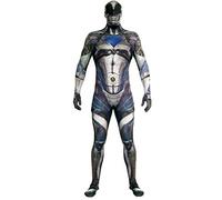 Morphsuits Men's Power Adult Sized Costume, Black Deluxe, XL UK