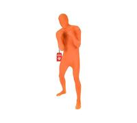 Morphsuits, Orange Morph Suit, Halloween Costume, XXL | Complete Zipped Bodysuit with an Integrated Hood Included, Perfect for Halloween, Great for Fancy Dress