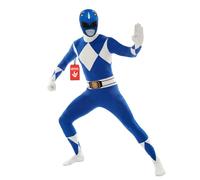 Morphsuits Mens Power Ranger Costume, Blue Power Ranger Morph Costume, Adult, Large