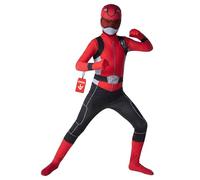 Morphsuits Red Morphin Ranger Kids, Kids Halloween Costume, L