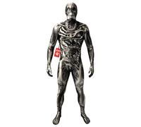 Morphsuits Skull and Bones Morph Suits Adults, Skeleton Morph Suit Costume, Adult Morph Suit, Skeleton Halloween Outfit Men, XL