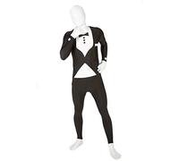 Morphsuits Tuxedo Mens Bodysuit, Halloween Bodysuit Men, Full Body Suit Costume, Black Suit Halloween Costume Men