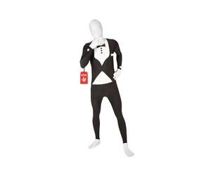 Morphsuits Tuxedo Mens Bodysuit, Halloween Bodysuit Men, Full Body Suit Costume, Black Suit Halloween Costume Men