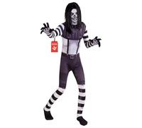 Morphsuits, White Laughing Jack Morphsuit Kids, Kids Halloween Costume | Full-Body Spandex Morphsuit Costume for Kids, Comfortable Stretchy Fit, Great for Dress-Up, Perfect for Halloween
