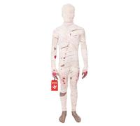 Morphsuits White Mummy Costume Kids, Kids Halloween Costume | Full-Body Spandex Morphsuit Costume for Kids, Comfortable Stretchy Fit, Great for Dress-Up, Perfect for Halloween