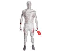 Morphsuits, White Mummy, Halloween Costume | Full-Body Spandex Morphsuit Costume, Stretchy Comfortable Fit, Ideal for Parties & Cosplay, Perfect for Halloween