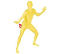 Morphsuits Yellow Costume Adult, Halloween Costume for Adults, XL | Full-Body Spandex Morphsuit Costume, Stretchy Comfortable Fit, Ideal for Parties & Cosplay, Perfect for Halloween