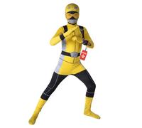 Morphsuits, Yellow Morphin Ranger Kids, Kids Halloween Costume, M