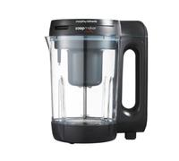 Morphy Richards 1.6L Clarity Soup Maker, Portion Control, 9 Featured Settings, Smart Response Technology, Keep Warm, Soup and Smoothie Maker, White &