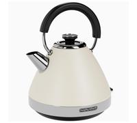 Morphy Richards 100132 Venture Pyramid Rapid Boil Kettle Cream 1 5l 3k
