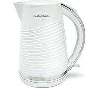 Morphy Richards 108269 Electric Dune Jug Kettle S Steel 3kW 1.5L White
