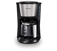 Morphy Richards 162772EE Filter coffee maker with timer and Gebürstet insulated jug - Glaskanne