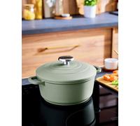 Morphy Richards 2.3 Litre Aluminium Casserole Dish - Green