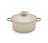 Morphy Richards 20Cm Cast Aluminium Casserole Dish In Cream Cream Medium