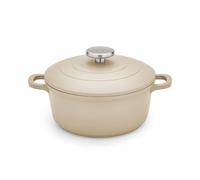 Morphy Richards 20cm Cast Aluminium Casserole Dish Cream, Cream