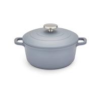 Morphy Richards 20cm Cast Aluminium Casserole Dish Grey, Grey