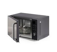 Morphy Richards Cassini Digital Glass Microwave, 20L Capacity, Stainless Steel Inner Cavity, 6 Power Levels, Defrost, 95 Minute Timer, 24.5cm Glass Turntable, Easy Clean, 800W, Moonless Night, 511420