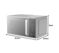 MORPHY RICHARDS 511442 Solo Microwave - Silver, Silver/Grey