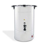 Morphy Richards 20L Stainless Steel Tea Urn, 80 Cup Instant Hot Water Dispenser, Fast Boil, Boil Dry Protection, Auto Reset, Internal Temp Control, Twist Lock Lid, Ideal for Catering & Events, 140001