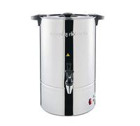 Morphy Richards 20L Stainless Steel Tea Urn, 80 Cup Instant Hot Water Dispenser, Fast Boil, Boil Dry Protection, Auto Reset, Internal Temp Control, Twist Lock Lid, Ideal for Catering & Events, 140001