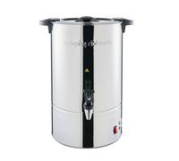 Morphy Richards 20L Stainless Steel Tea Urn, 80 Cup Instant Hot Water Dispenser, Fast Boil, Boil Dry Protection, Auto Reset, Internal Temp Control, Twist Lock Lid, Ideal for Catering & Events, 140001