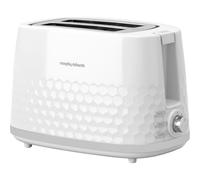 Morphy Richards Hive White 2 Slice Toaster - Gloss Finish - Plastic - 2 Slot - 220034