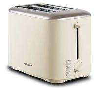 Morphy Richards 222065 Equip 2 Slice Toaster Cream Removable Crumb Tray Compact