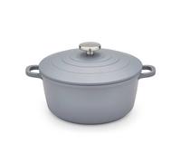 Morphy Richards 24Cm Casserole Cast Aluminium Dish In Grey Grey Large