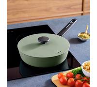 Morphy Richards 24cm Forged Aluminium Saute Pan - Green