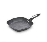 Morphy Richards 26cm Black Graphite Forged Aluminium Ceramica Square Grill Pan - Size: 7 x 28 x 45cm - Wilko