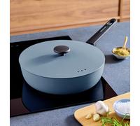 Morphy Richards 28cm Forged Aluminium Saute Pan - Blue