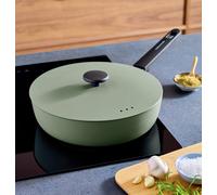 Morphy Richards 28cm Forged Aluminium Saute Pan - Green