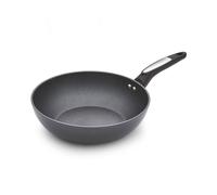 Morphy Richards Stirfry Pan, Forged Aluminium, 28cm, Non-Stick Ceramic Coating, Soft Touch Handles, Even Heat Distribution, Suitable for All Hobs, Black, 850702