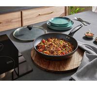 Morphy Richards 28cm Non Stick Aluminium Lidded Frying Pan