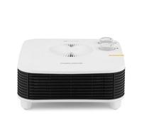 Morphy Richards HeatFlux 2kw Flat Fan Heater, 20m2, Adjustable Thermostat, Lightweight, Compact, Portable, Low Noise, Wide Angle Heat Output, Overheat Protection, White, 825100