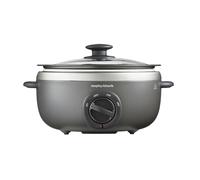 Morphy Richards Sear And Stew Oval Slow Cooker 3.5 Litre - Titanium